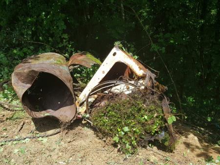 Sanacija črnega odlagališča – Banova jama 036